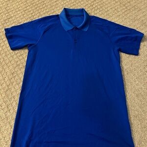 Lululemon Vibrant Blue Polo Shirt
